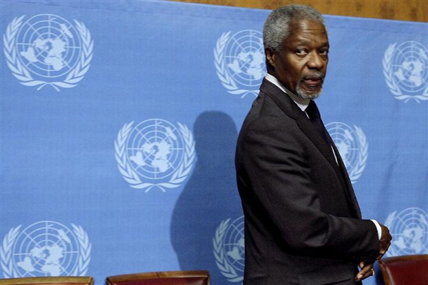 Ο Κόφι Ανάν πήγε στον Άσαντ