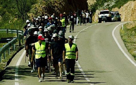 Οι ανθρακωρύχοι έφτασαν Μαδρίτη