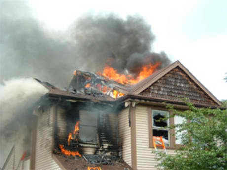 Κάηκε σπίτι στην Ν. Καλλικράτεια