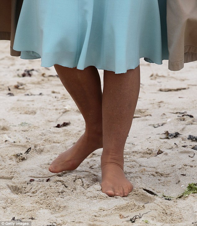 Η… ξυπόλυτη πριγκίπισσα