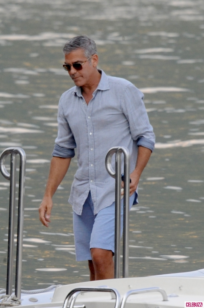 Mε τροφική δηλητηριάση ο Clooney