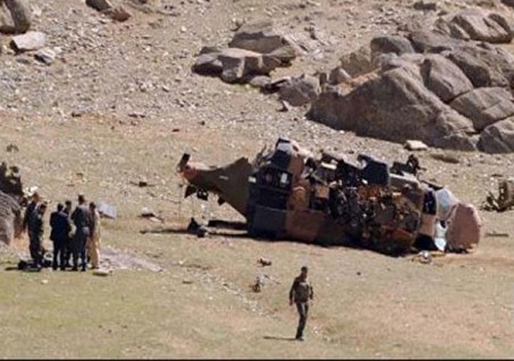 Αιματηρή συντριβή ελικοπτέρου