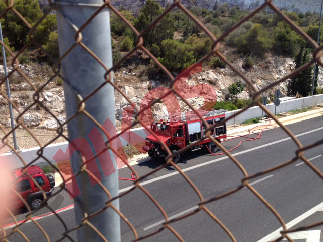 Υπό έλεγχο η φωτιά στον Υμηττό