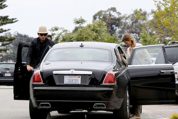 Tom Brady & Gisele Bundchen - Rolls Royce Ghost