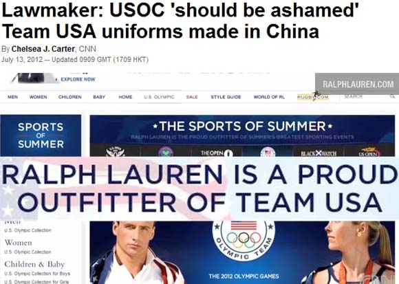 Made in China οι στολές των ΗΠΑ