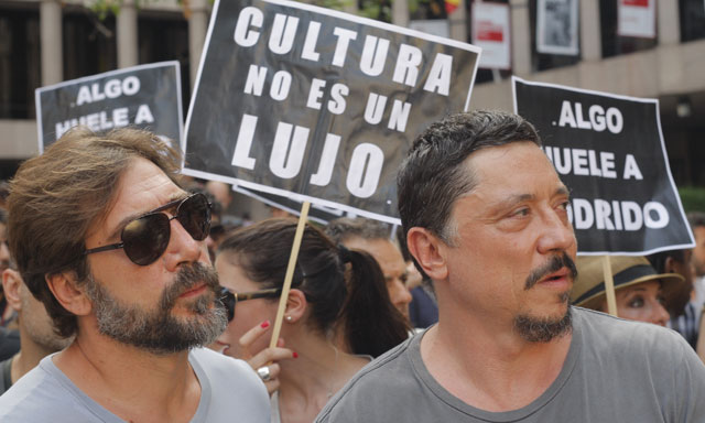 Αγανακτισμένος και ο Bardem