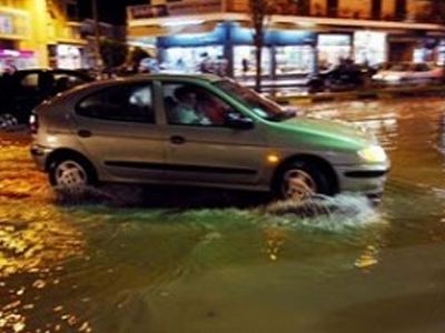 Ξαφνική κακοκαιρία στις Σέρρες