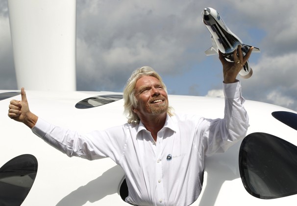 Ο… δορυφορικός Richard Branson