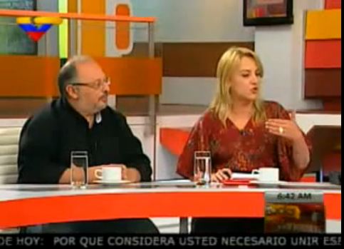 Η Ρένα Δούρου στη Βενεζουέλα