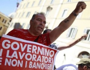 Απαντούν με απεργίες στην Ιταλία