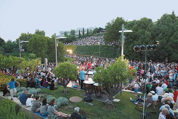 Jazz στους κήπους του Μεγάρου