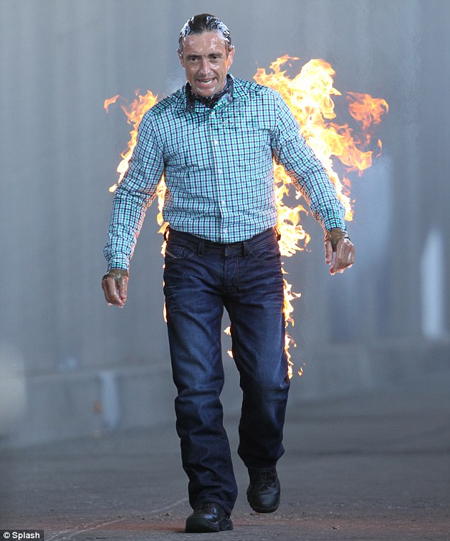 Ο φλεγόμενος άνθρωπος