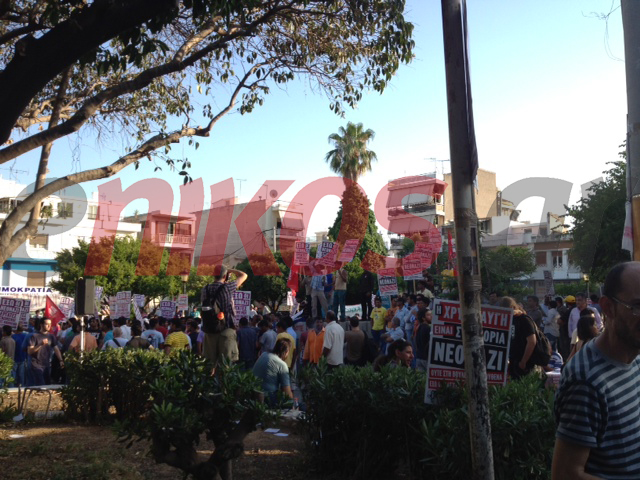 Τώρα-Το συλλαλητήριο στη Νίκαια