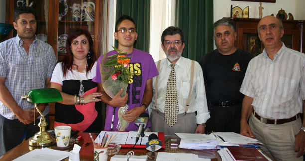 Βραβείο στον αριστούχο τυφλό μαθητή