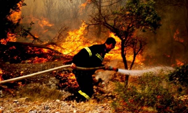 Υπό μερικό έλεγχο η φωτιά