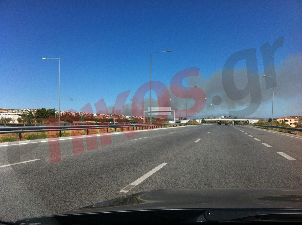 Φωτό-Η φωτιά στον Ν.Βουτζά