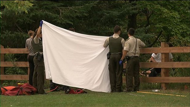 Πνίγηκε λόγω του νυφικού της