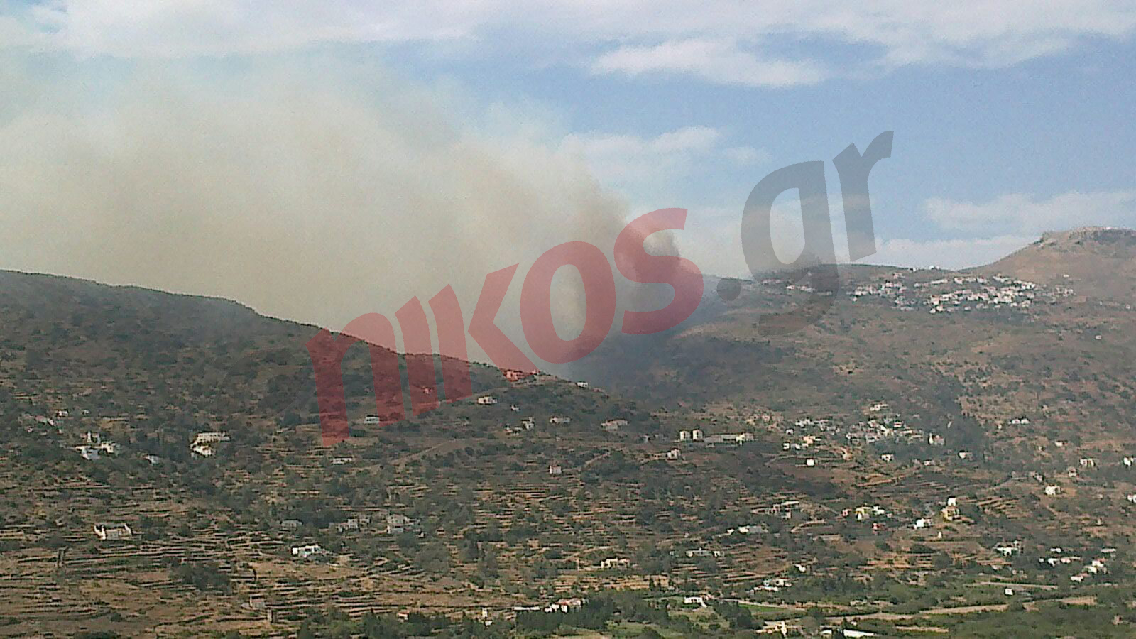 Τώρα-Πυρκαγιά στην Άνδρο