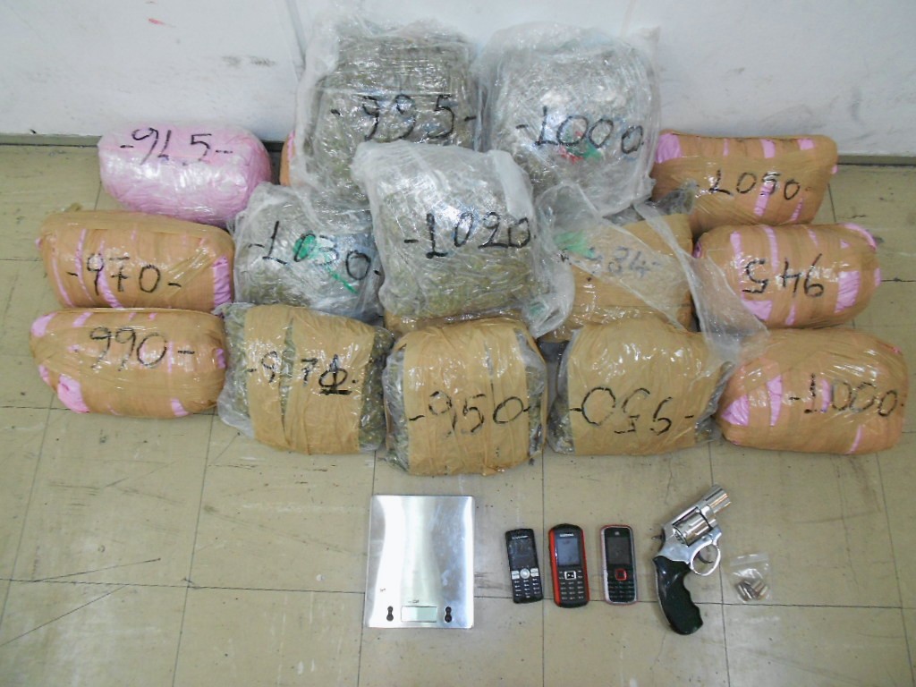 Συνελήφθη με 16 κιλά χασίς