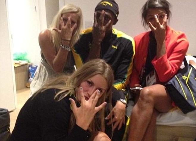 Τρία κορίτσια για τον Μπολτ