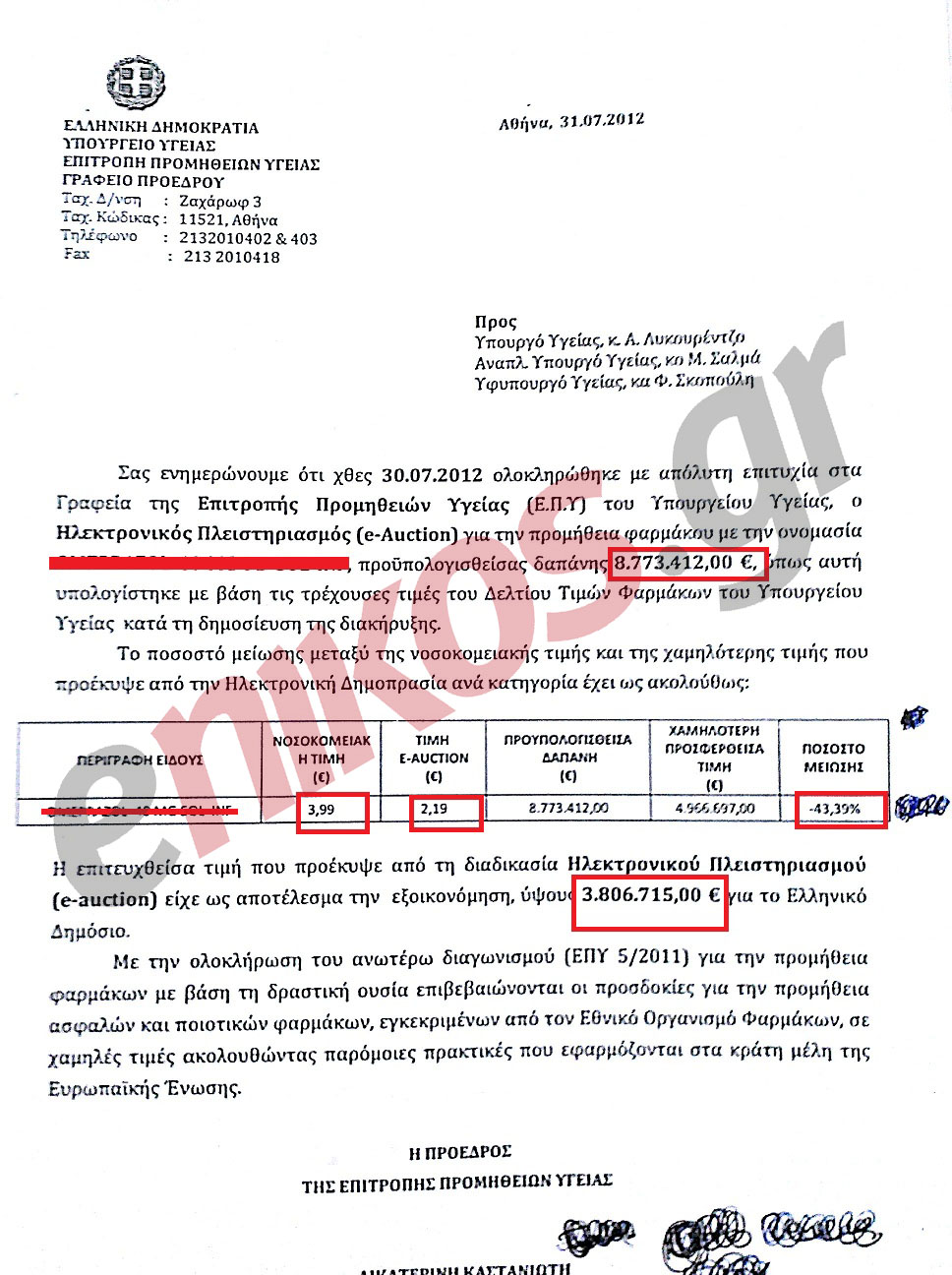 Πώς κέρδισε 4 εκ. € το δημόσιο