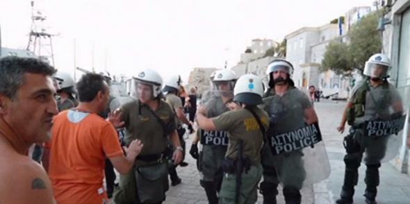 Ο διοικητής Ύδρας για τα επεισόδια