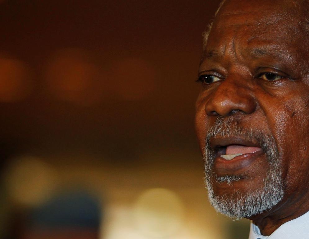 Αιχμές άφησε ο Κόφι Ανάν