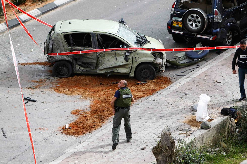 Ζημιές από ρουκέτα στο Ισραήλ
