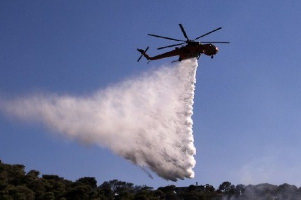 Πυρκαγιά στις Σέρρες