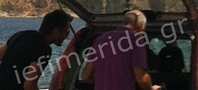 O Παπανδρέου στη Σέριφο