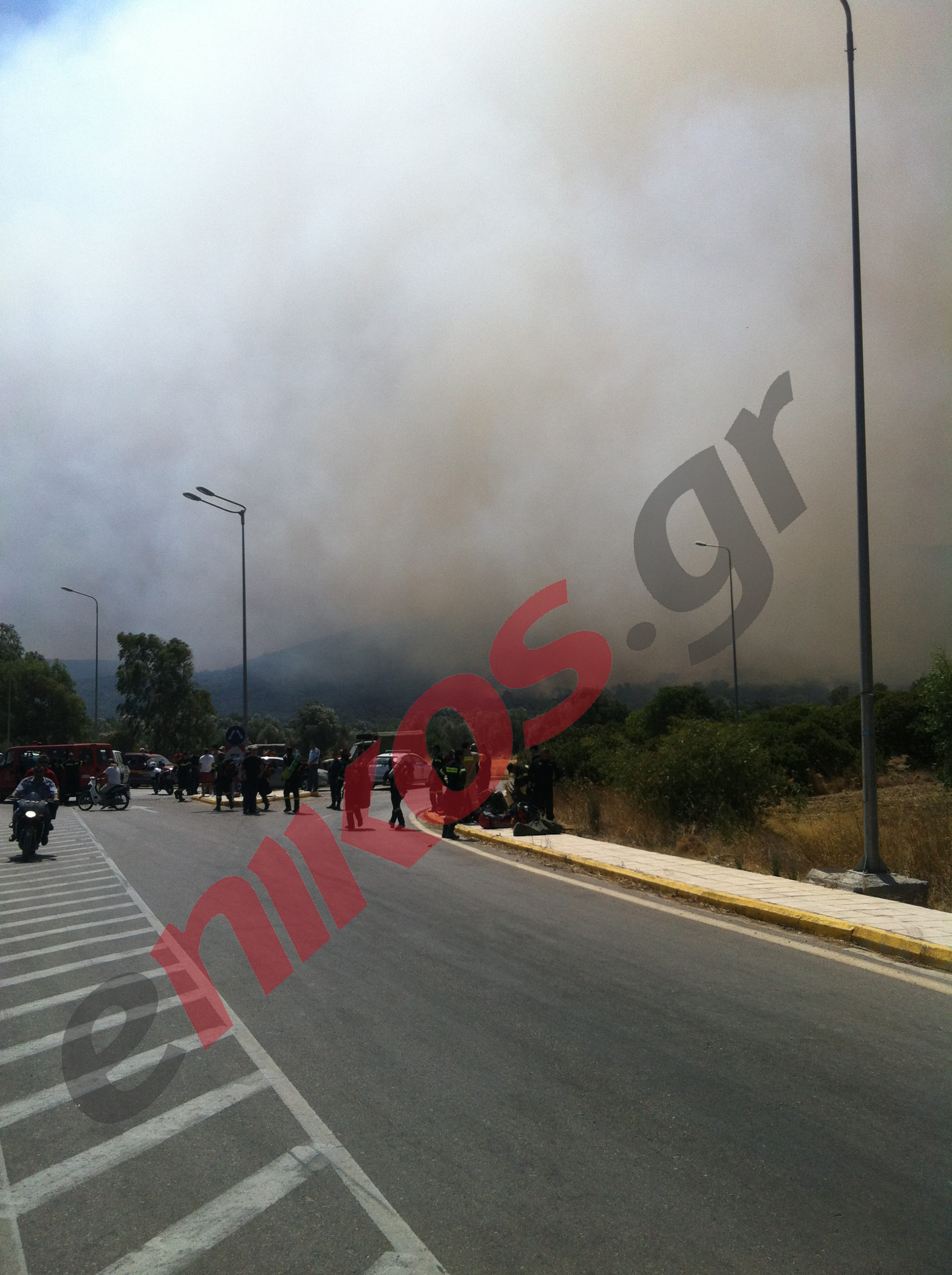 Νέο βίντεο από την πυρκαγιά