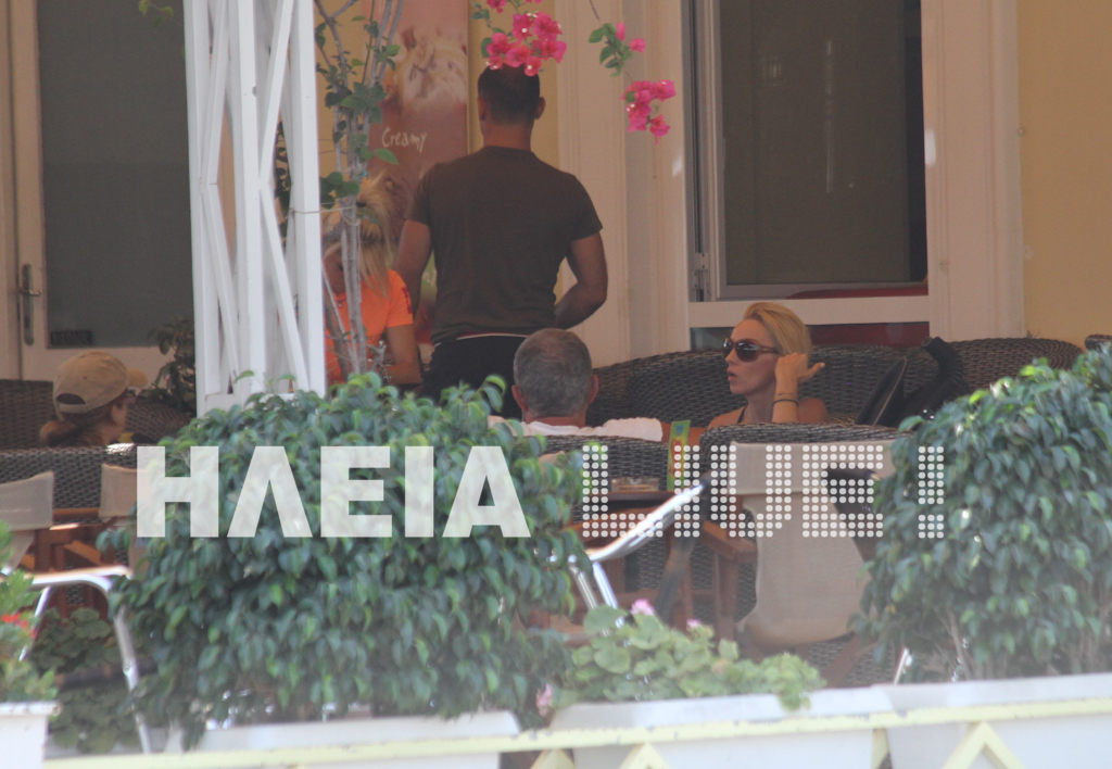 Η Πέγκυ Ζήνα στο Κατάκολο