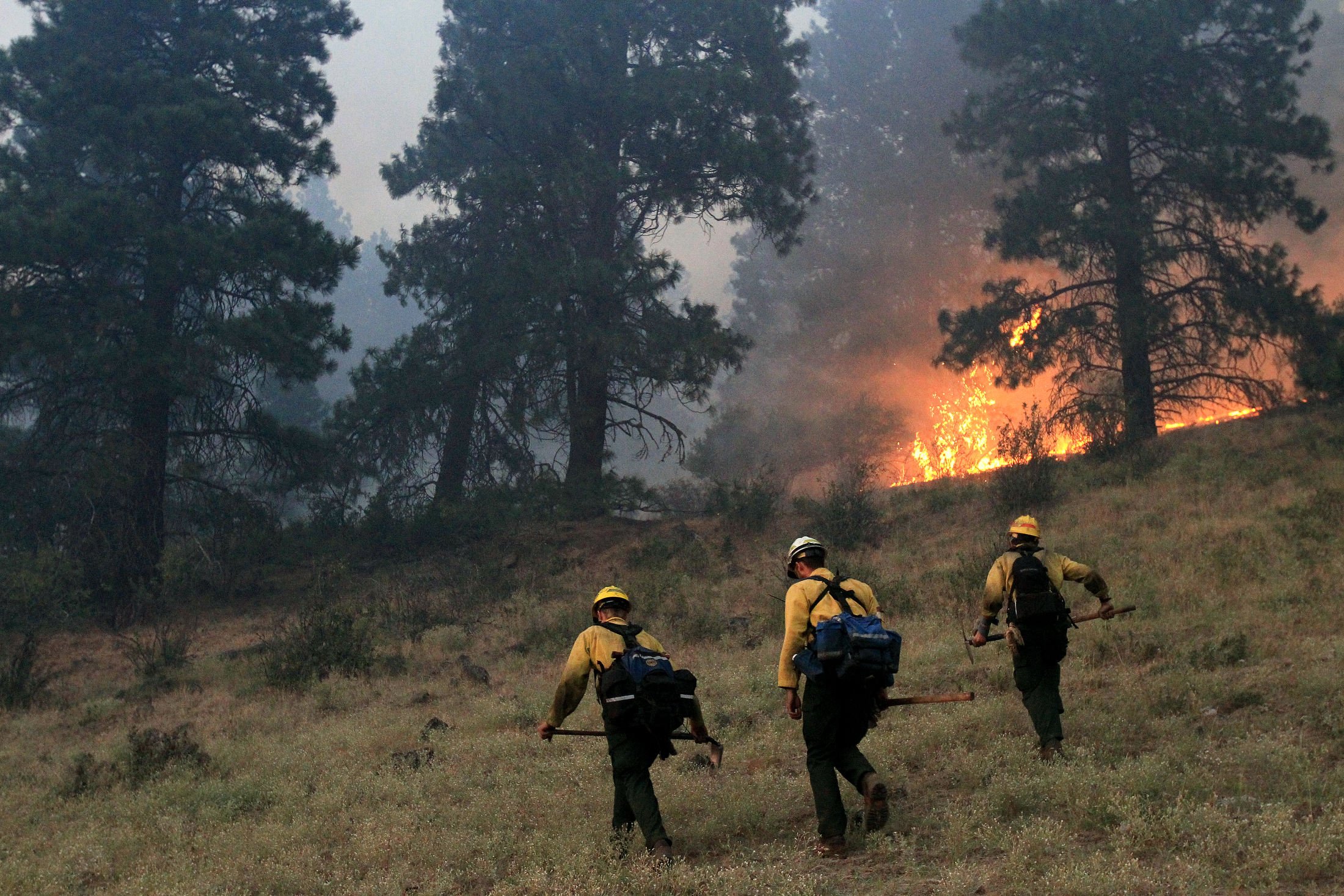 Πύρινη κόλαση στην Ουάσινγκτον
