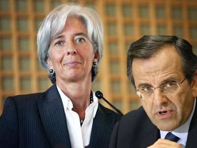 Η Κριστίν κάλεσε τον Αντώνη