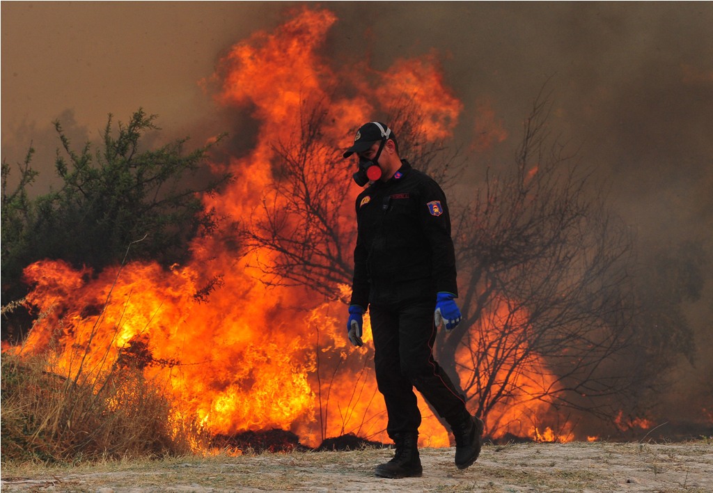 Τώρα-Πυρκαγιά στην Κοζάνη