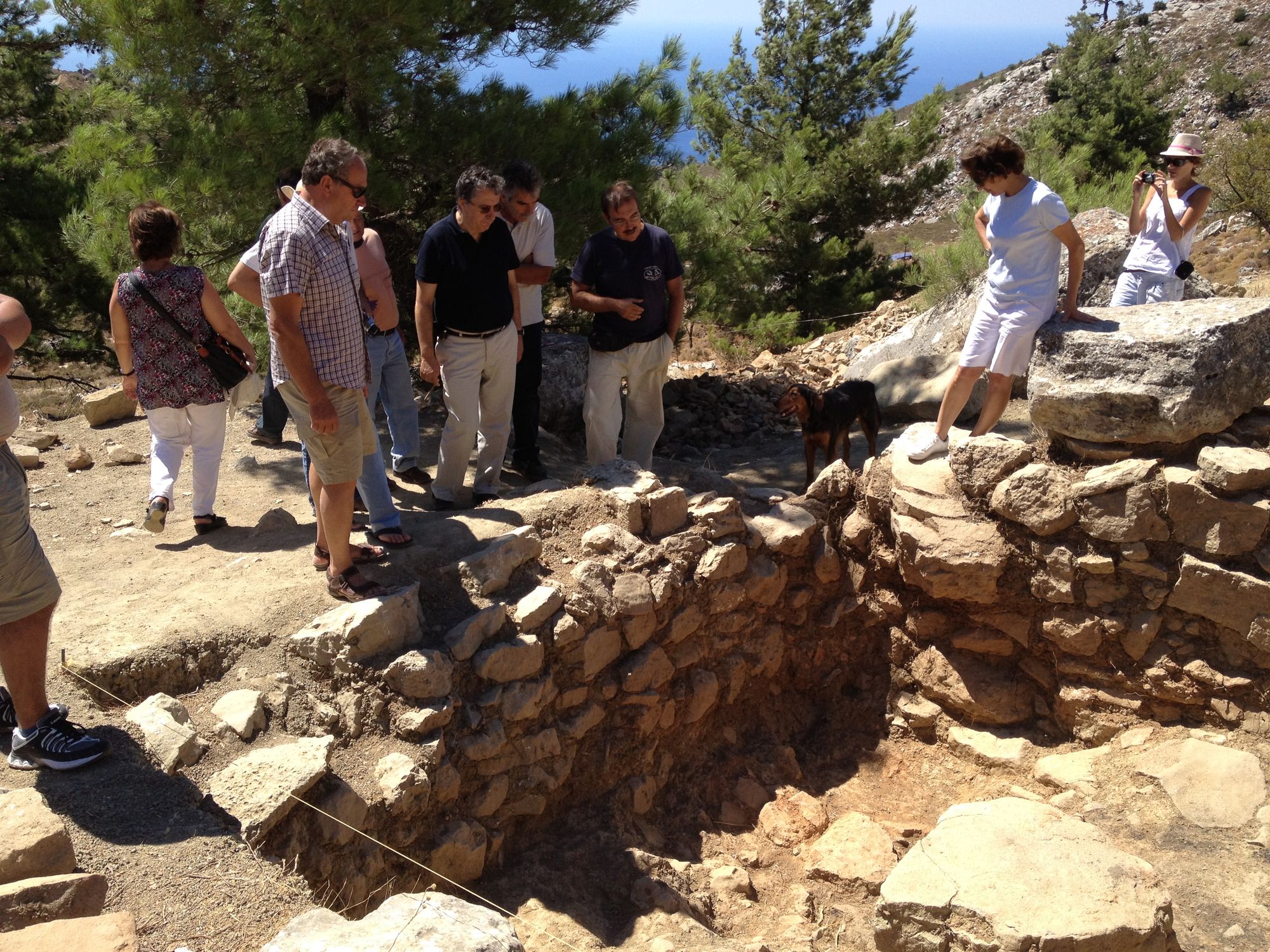 Στο φως το μινωικό κτίριο
