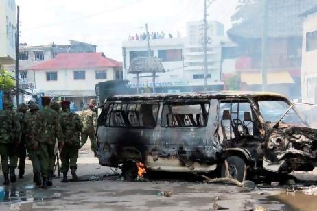 Χειροβομβίδα κατά αστυνομικών
