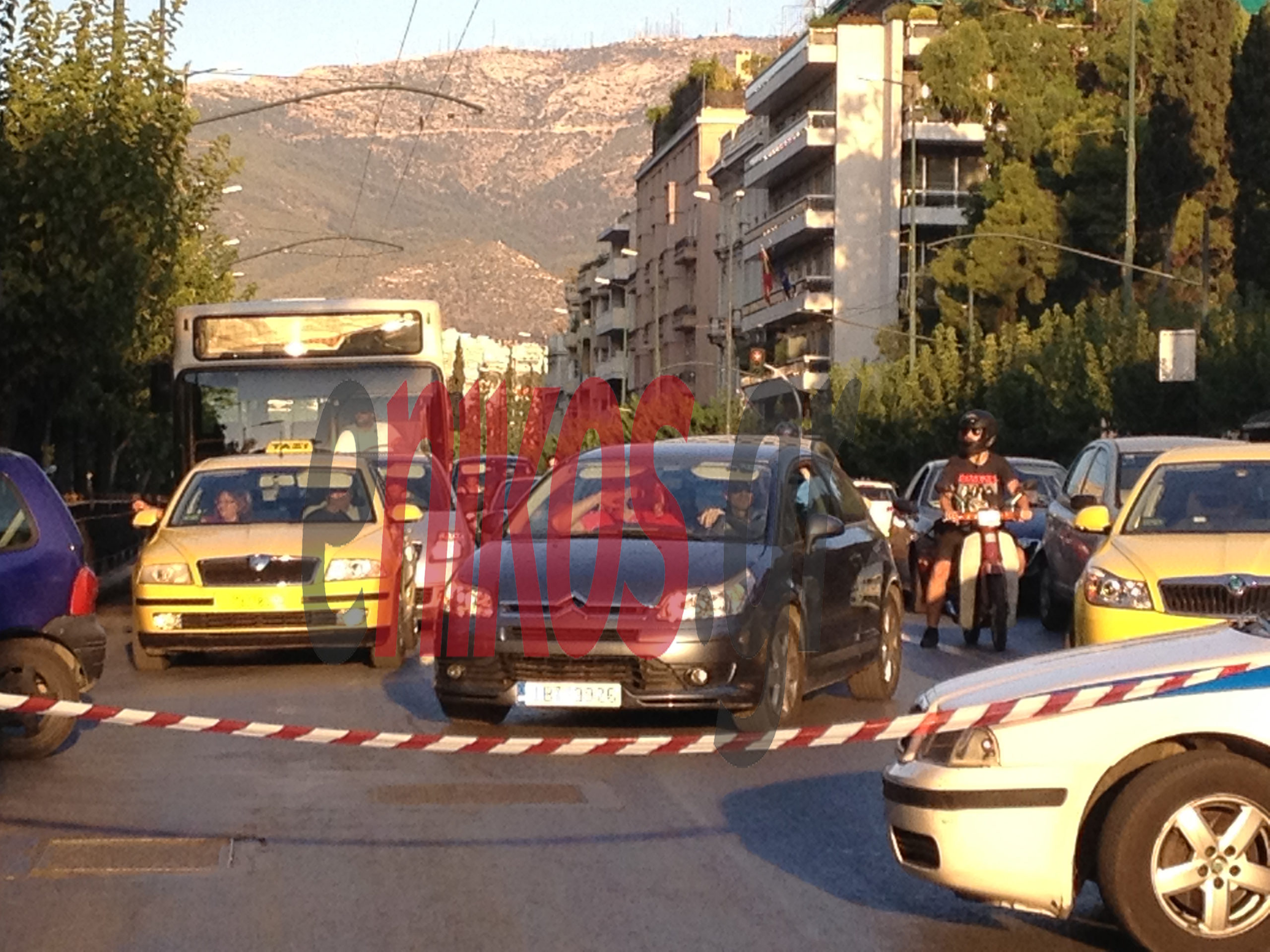 Τώρα-Φωτό από την Βασιλίσσης Σοφίας