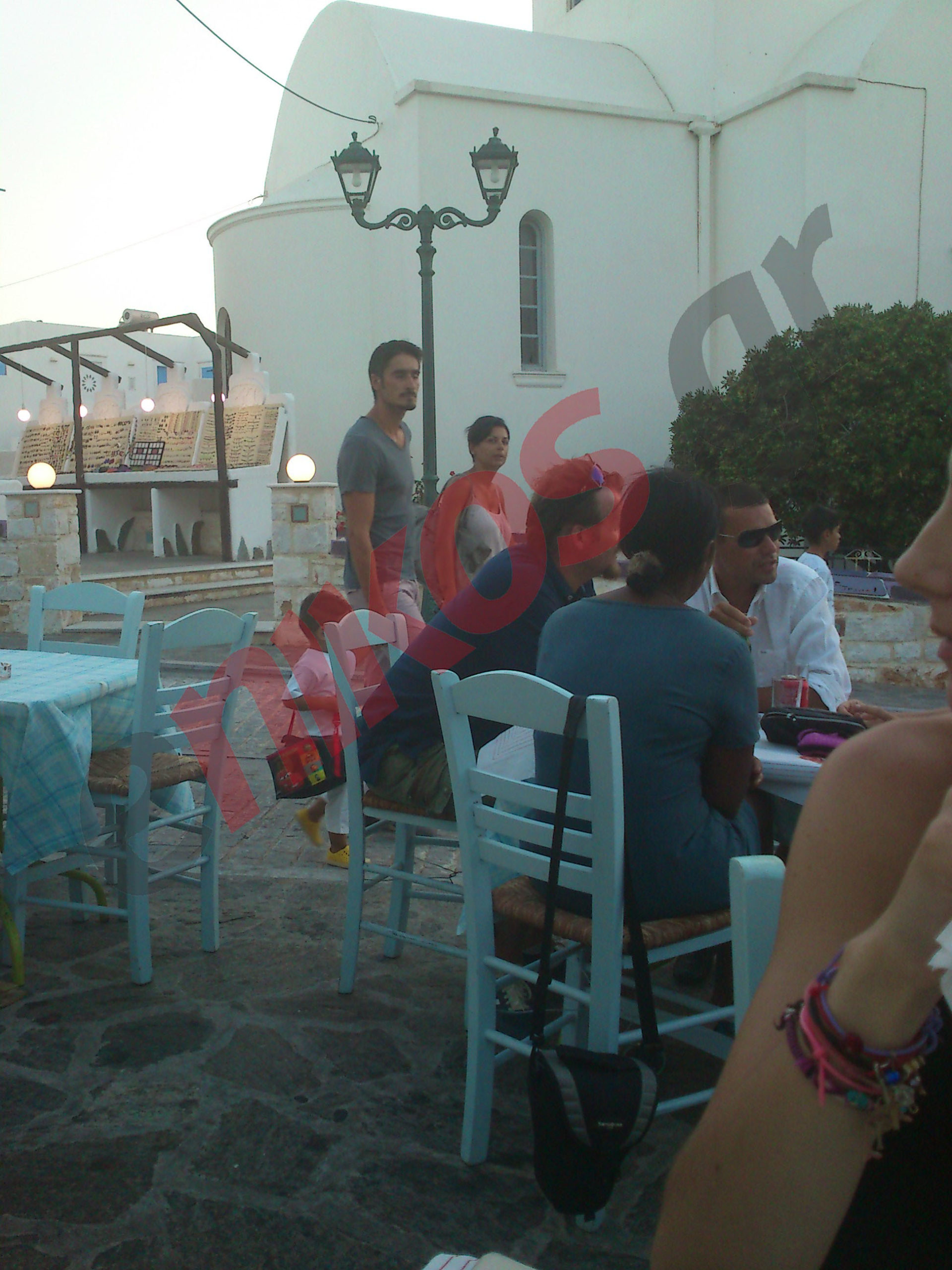 Ο Λυμπερόπουλος στην Πάρο