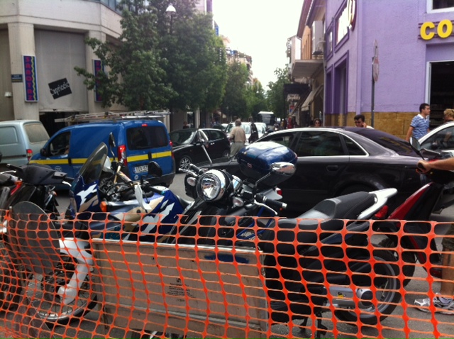 Κυκλοφοριακό χάος στη Λαμία