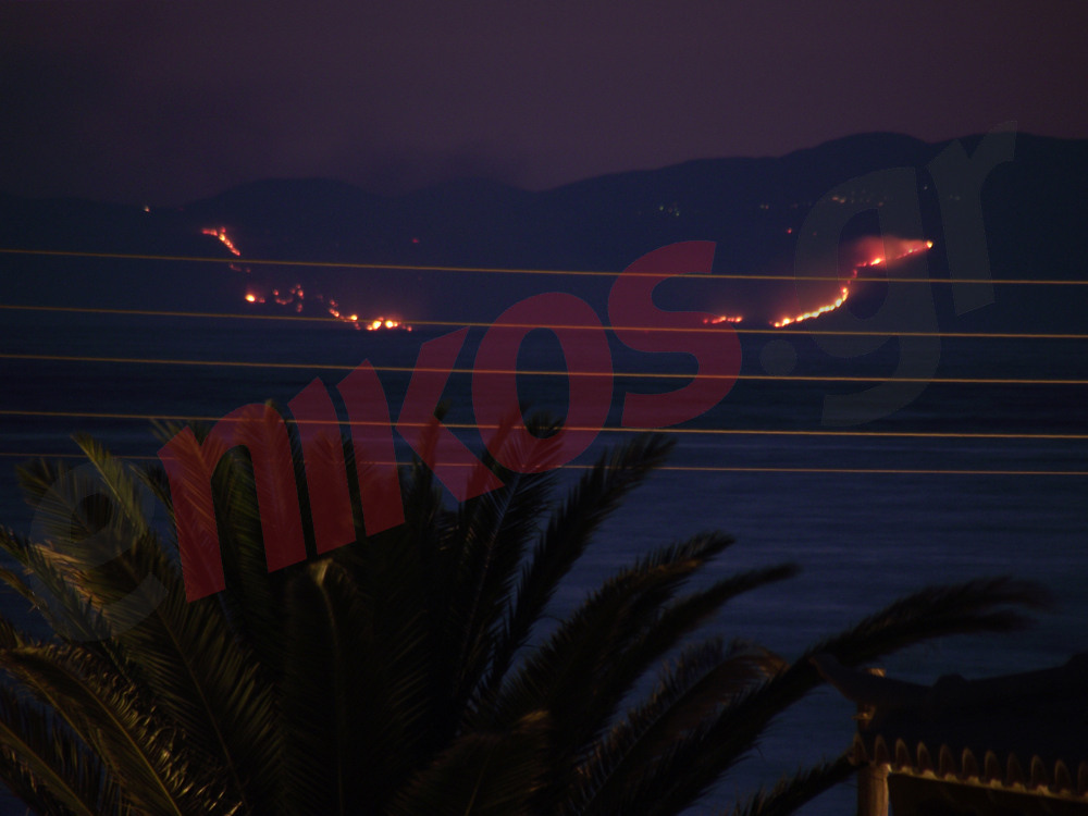 Τώρα-Φωτό από τη φωτιά στη Λακωνία