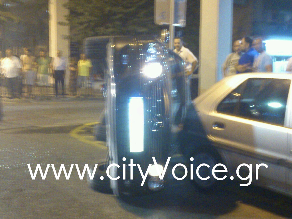 Τροχαίο με ανατροπή οχήματος