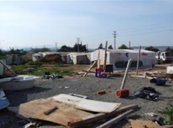 Αστυνομική επιχείρηση σε καταυλισμό