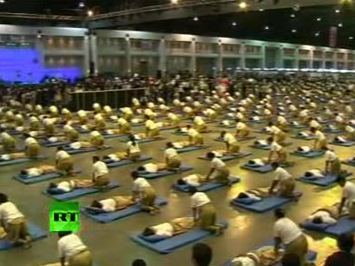 Μασάζ για μία θέση στο Guinness!