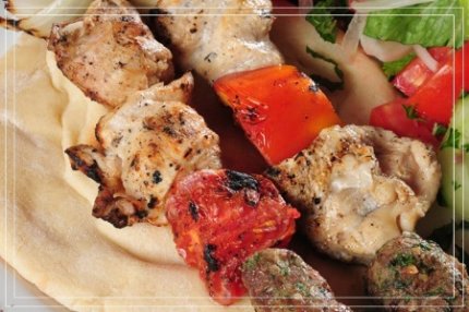 Σουβλάκι γίγας στην Κρήτη