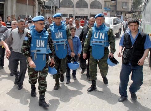 Αποχωρεί ο ΟΗΕ από τη Δαμασκό