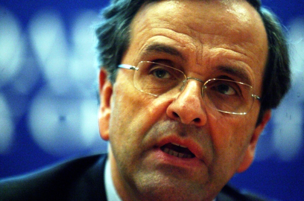 Με ενθουσιασμό υποδέχτηκαν τον Σαμαρά