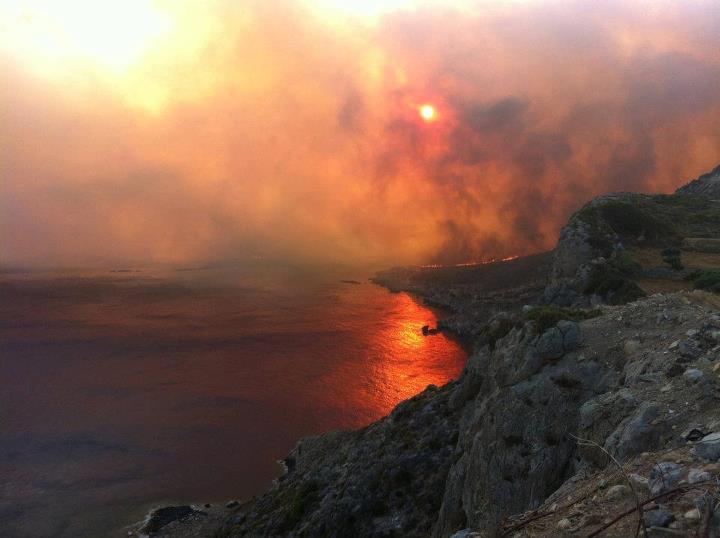 Υπό έλεγχο η φωτιά στην Κω
