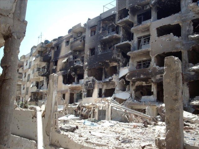 Αεροπορική επιδρομή στο Χαλέπι