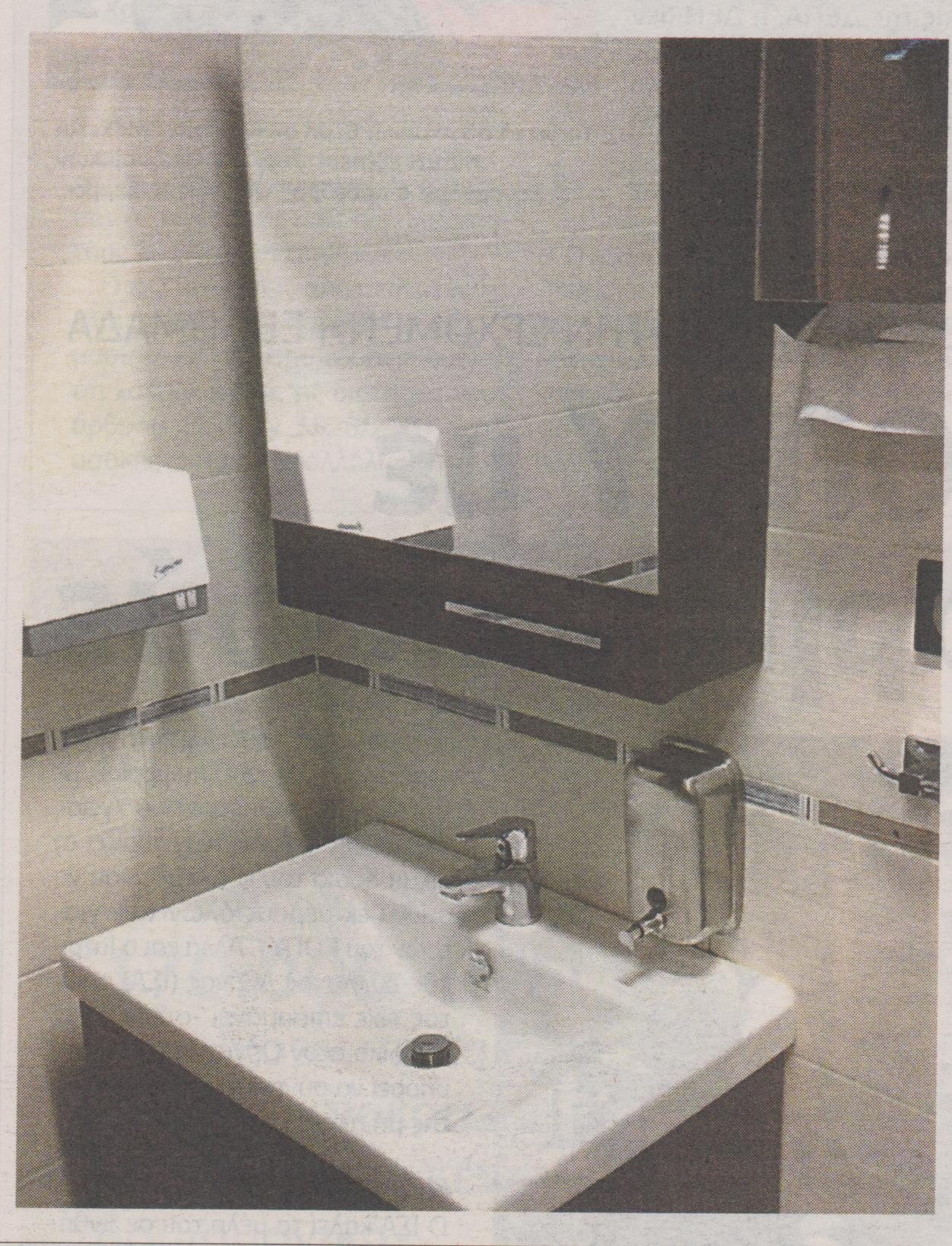 Συνέντευξη για τη “χρυσή τουαλέτα”